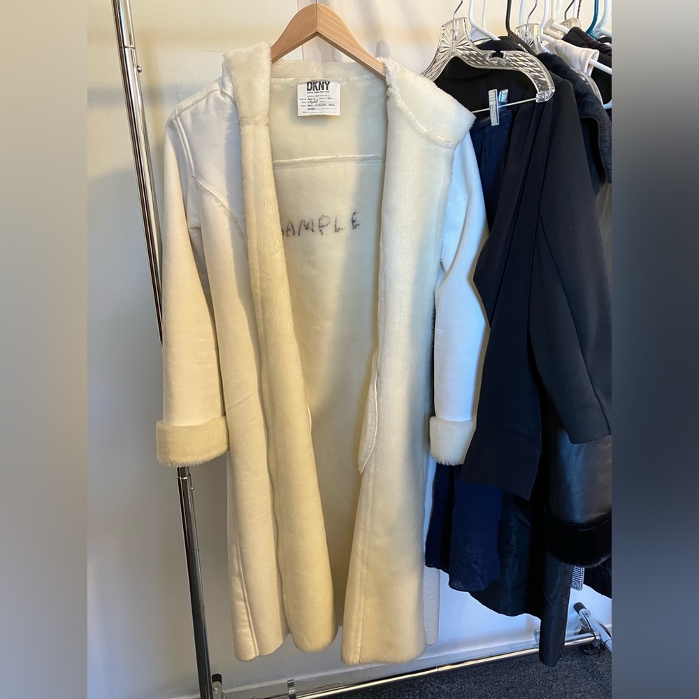DKNY Y2K Era White Jacket